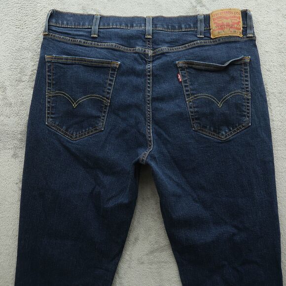 Levi's 541 Jeans Mens Size 38x30 (37x28 Actual) Blue Athletic Slightly Tapered - Picture 13 of 16